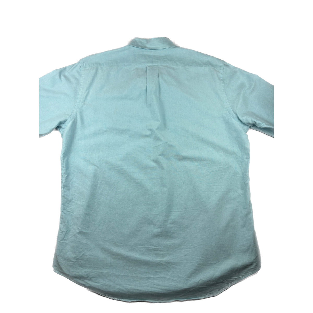 Ralph Lauren Button-Down Hemd Hellblau Stickerei Logo L Oxford Hemd