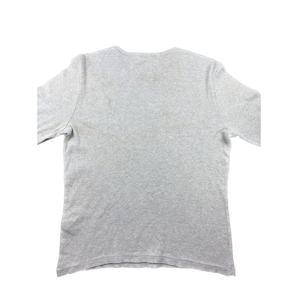 Ralph Lauren Sport Longsleeve grau pink Logo L Langarmshirt