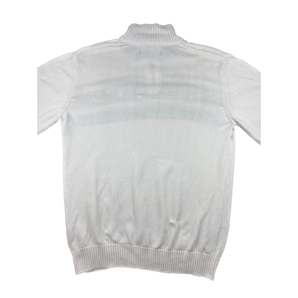 U.S. Polo Assn. Quarter-Zip Strickpullover L weiß