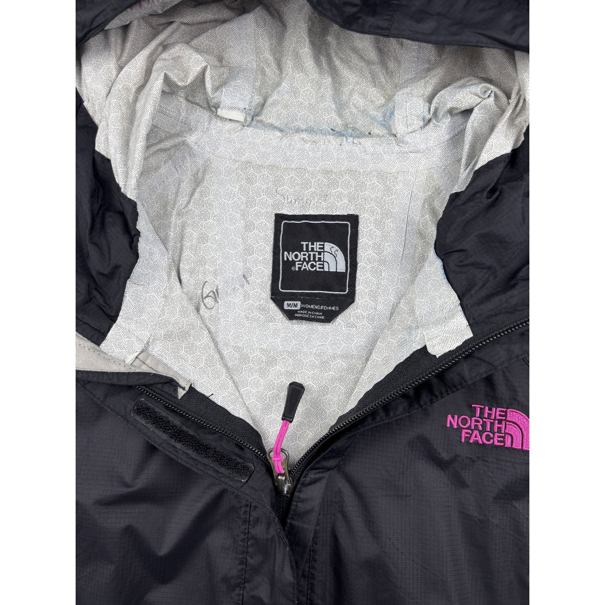 The North Face Regenjacke Hyvent schwarz pink M