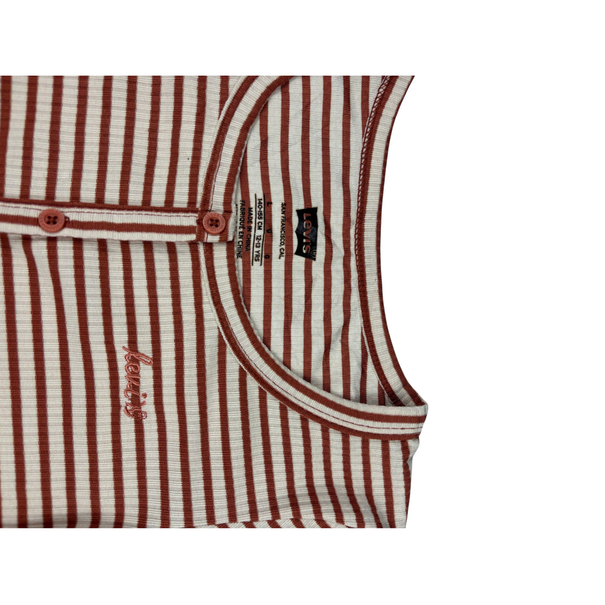 Levis vintage Cardigan S braun weiß