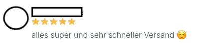 Kundenbewertung