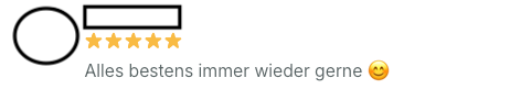 Kundenbewertung
