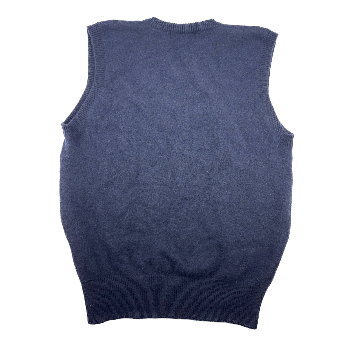 Ralph Lauren Vintage Strickweste dunkelblau M Lammwolle