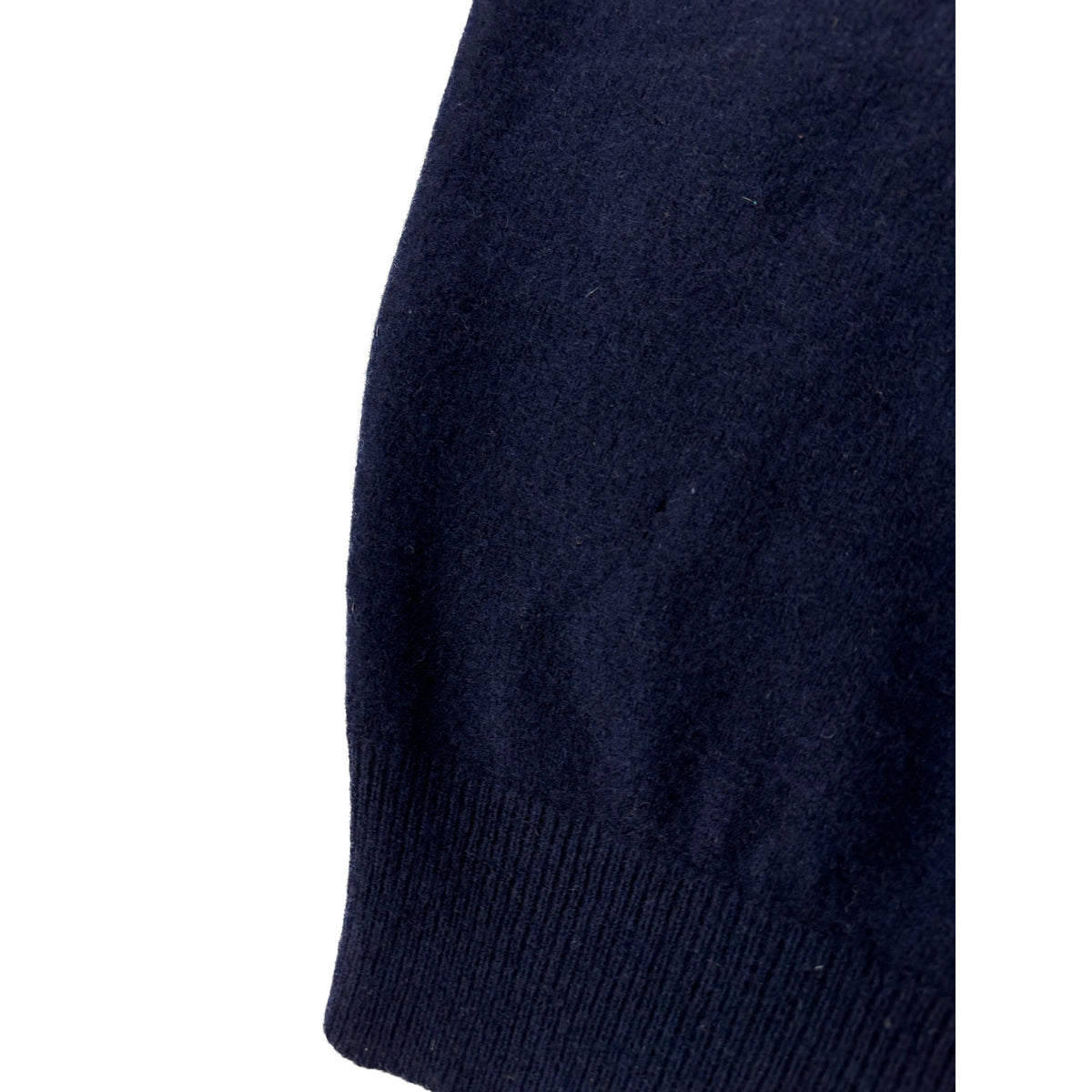 Ralph Lauren Vintage Strickweste dunkelblau M Lammwolle