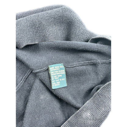 Ralph Lauren Vintage Sweater V-Ausschnitt M Marineblau