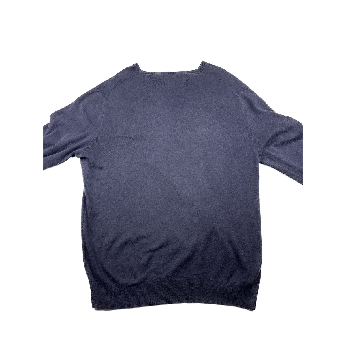 Ralph Lauren Vintage Sweater V-Ausschnitt M Marineblau