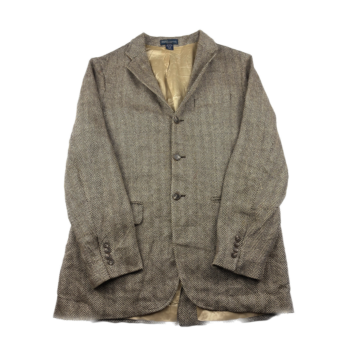 Ralph Lauren Vintage 90s blazer M braun / beige