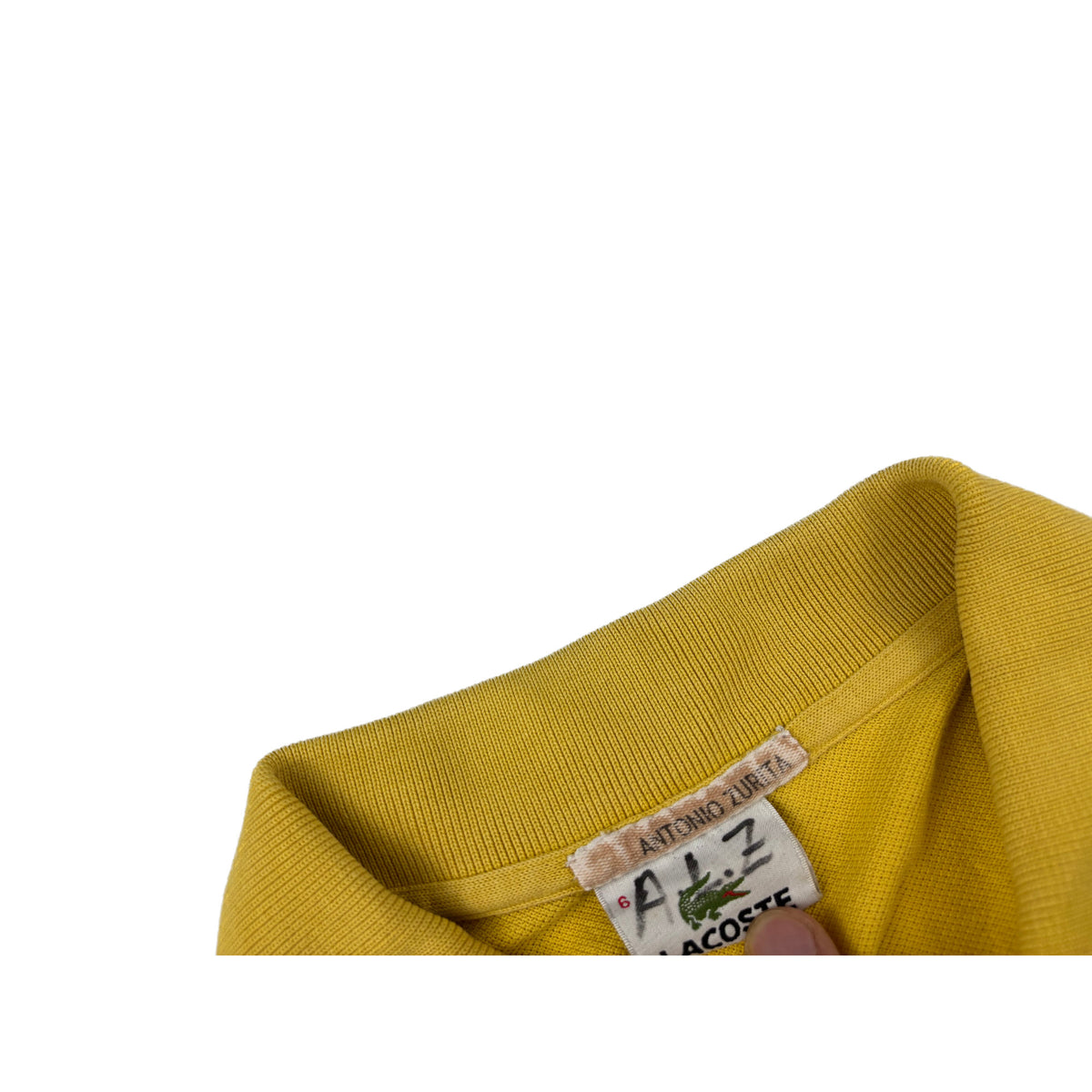 Lacoste Vintage Polo Hemd gelb XL