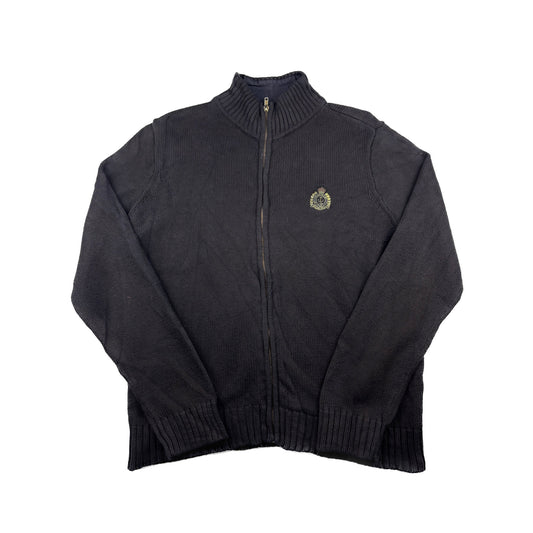 Ralph Lauren Vintage Strick Jacke schwarz L
