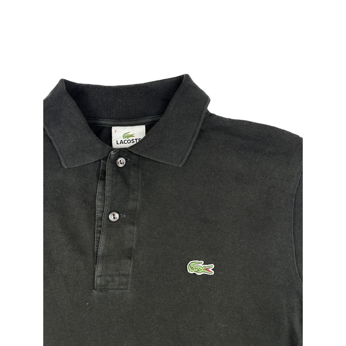 Lacoste Polo Hemd schwarz M