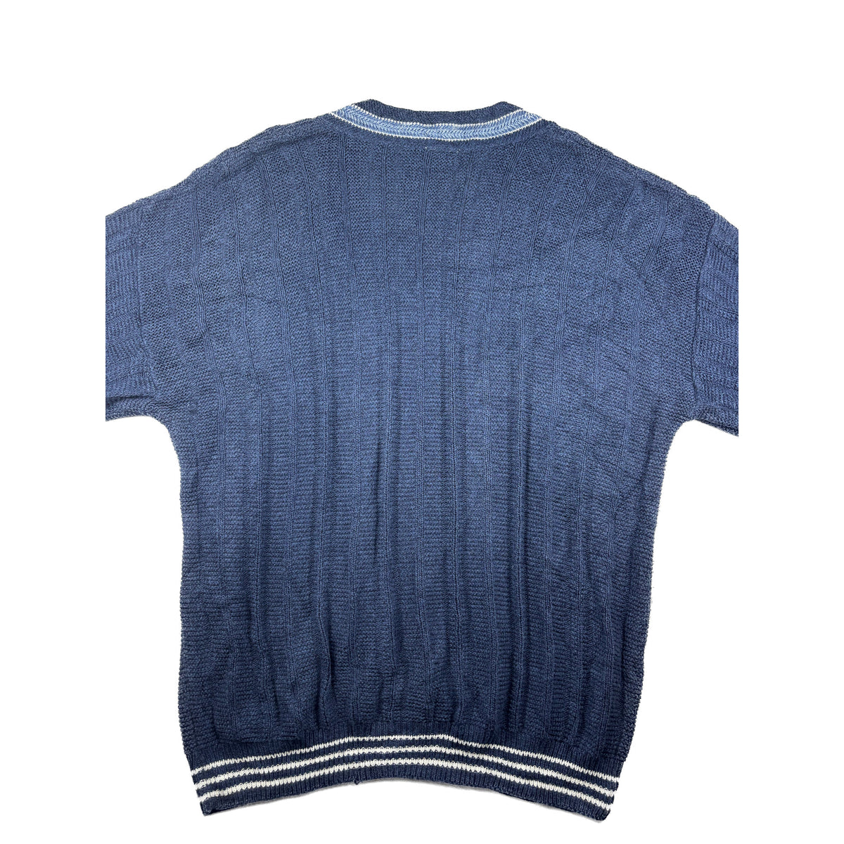 Lacoste Vintage Sweater V Ausschnitt blau XXL