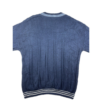 Lacoste Vintage Sweater V Ausschnitt blau XXL
