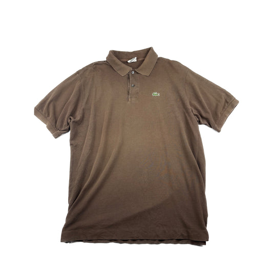Lacoste Vintage Polo Hemd braun XL