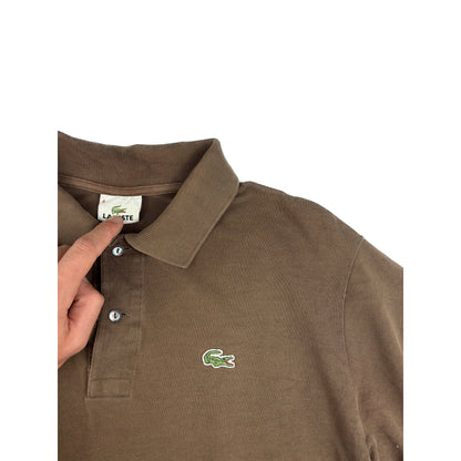 Lacoste Vintage Polo Hemd braun XL