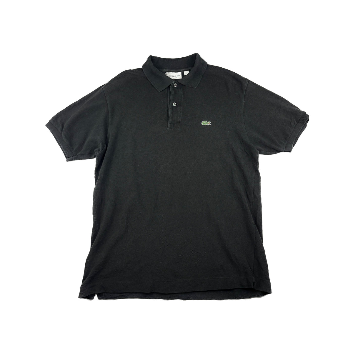 Lacoste Vintage Polo Hemd schwarz L