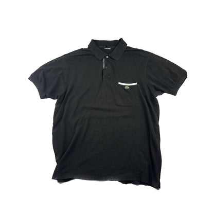 Lacoste Vintage Polo Hemd schwarz XL