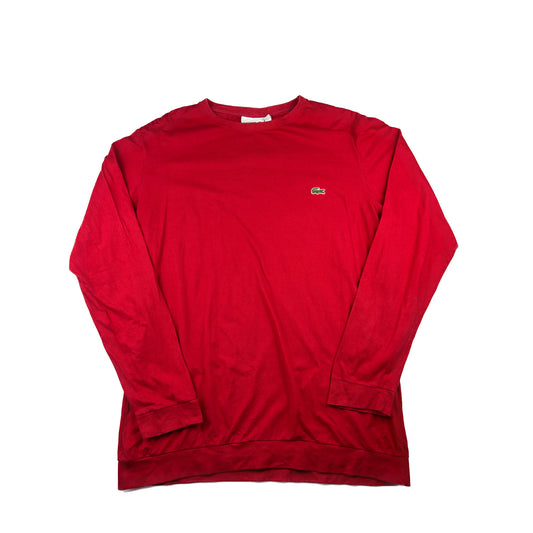 Lacoste Longsleeve rot XL