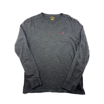 Ralph Lauren Pullover V Ausschnitt grau S