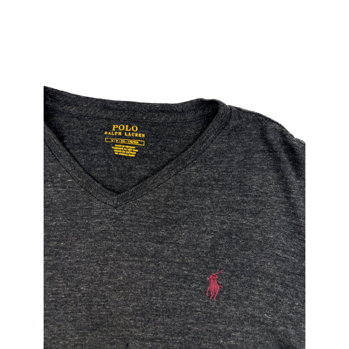 Ralph Lauren Pullover V Ausschnitt grau S