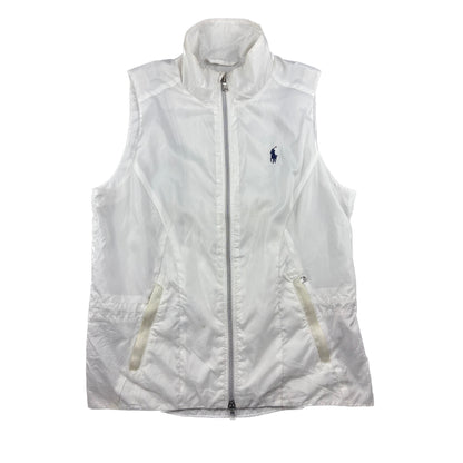 Ralph Lauren Vintage Weste weiß M