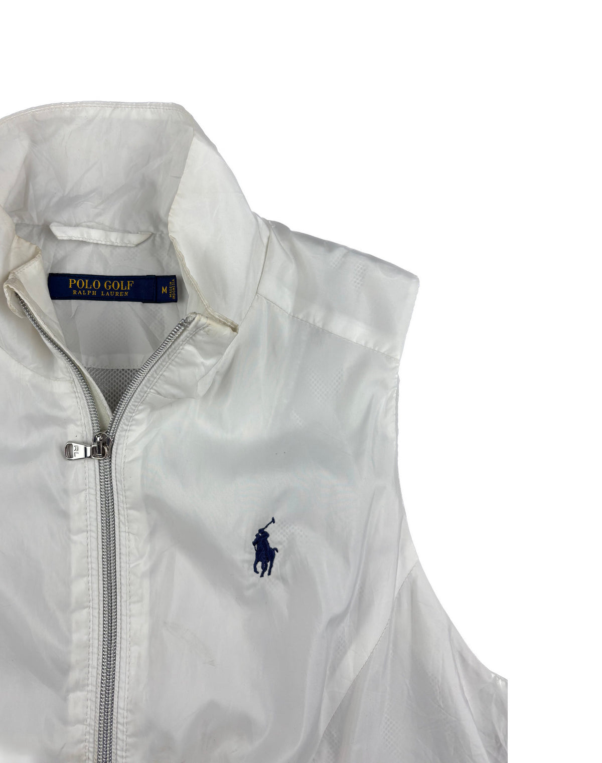 Ralph Lauren Vintage Weste weiß M