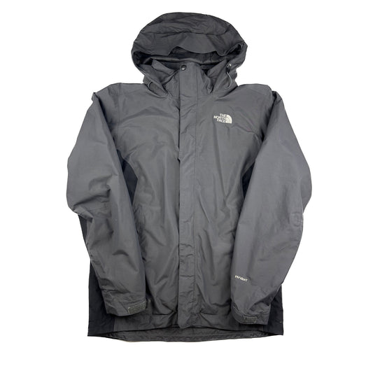 The North Face Hyvent Outdoorjacke grau/schwarz S
