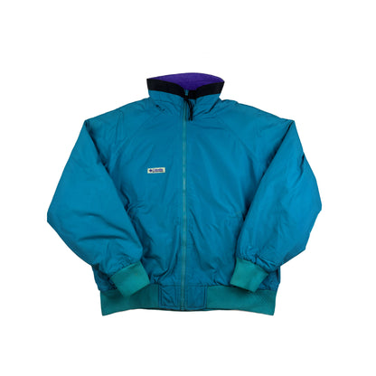 Columbia Vintage Bugaboo Jacke 90s Türkis Lila M