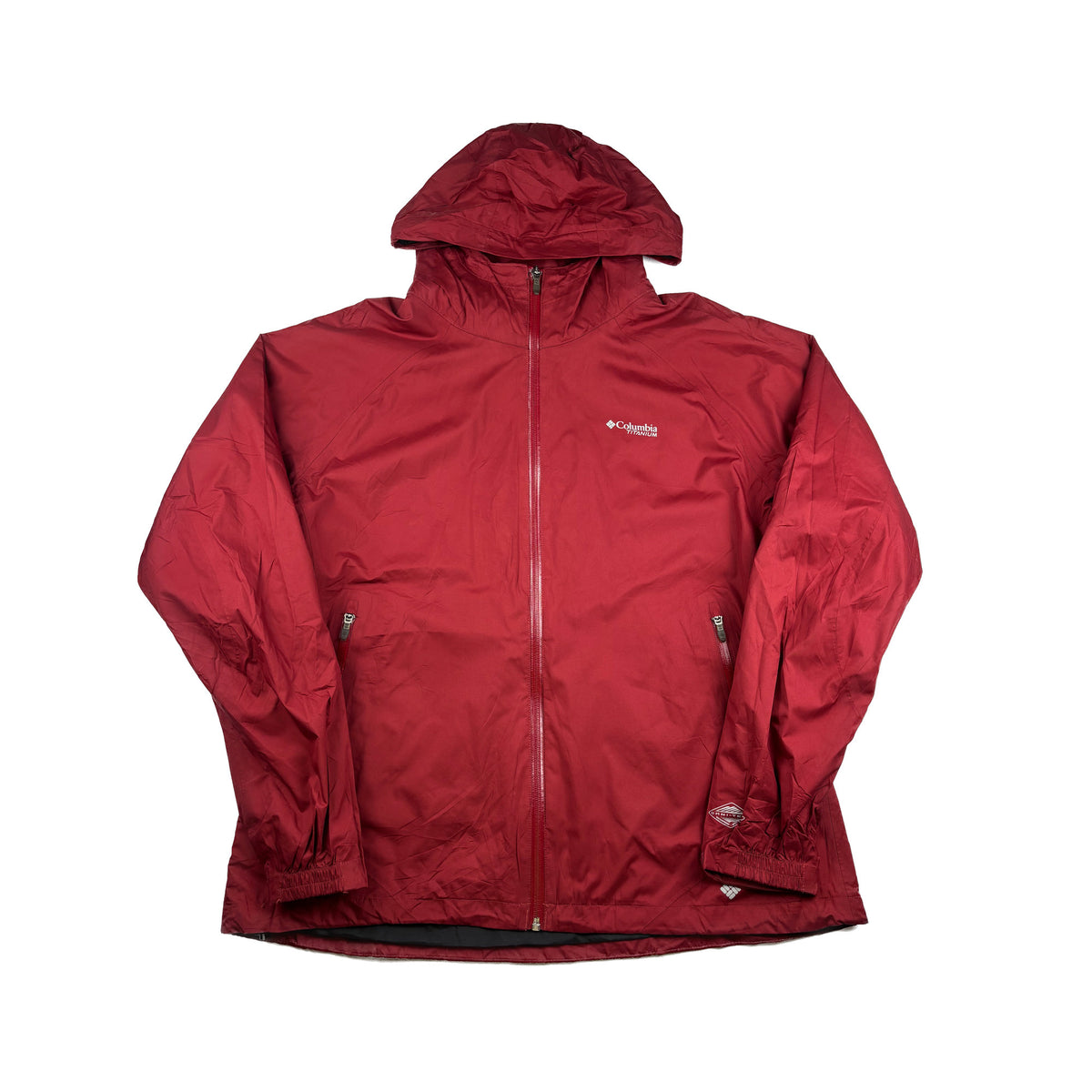 Columbia Titanum Hardshelljacke Regenjacke rot XL