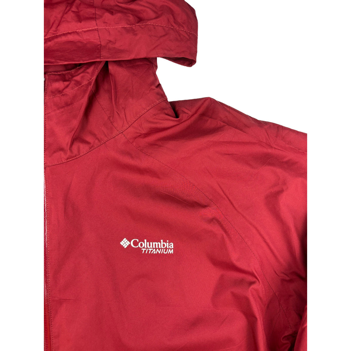 Columbia Titanum Hardshelljacke Regenjacke rot XL