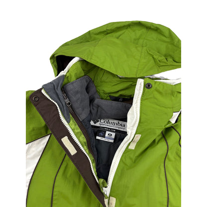 Columbia Omni-Tech Winterjacke Grün/weiß Outdoor M