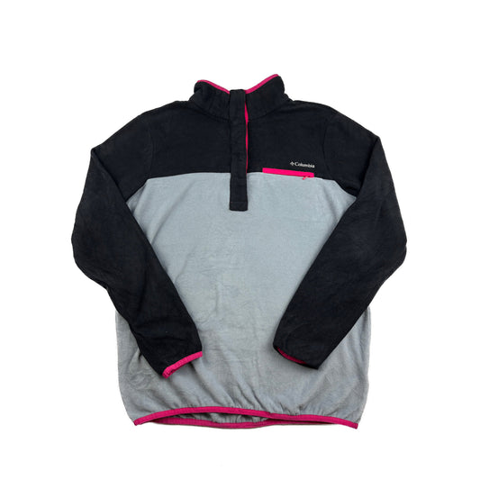 Columbia Fleece Pullover schwarz/ grau/ pink L
