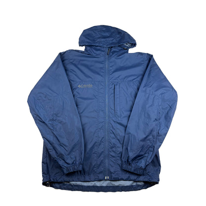 Columbia Vintage Windrbreaker Regenjacke Dunkelblau M