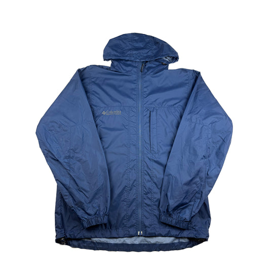 Columbia Vintage Windrbreaker Regenjacke Dunkelblau M