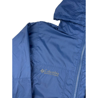 Columbia Vintage Windrbreaker Regenjacke Dunkelblau M