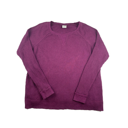 The North Face Waffelstrick Pullover Lila L