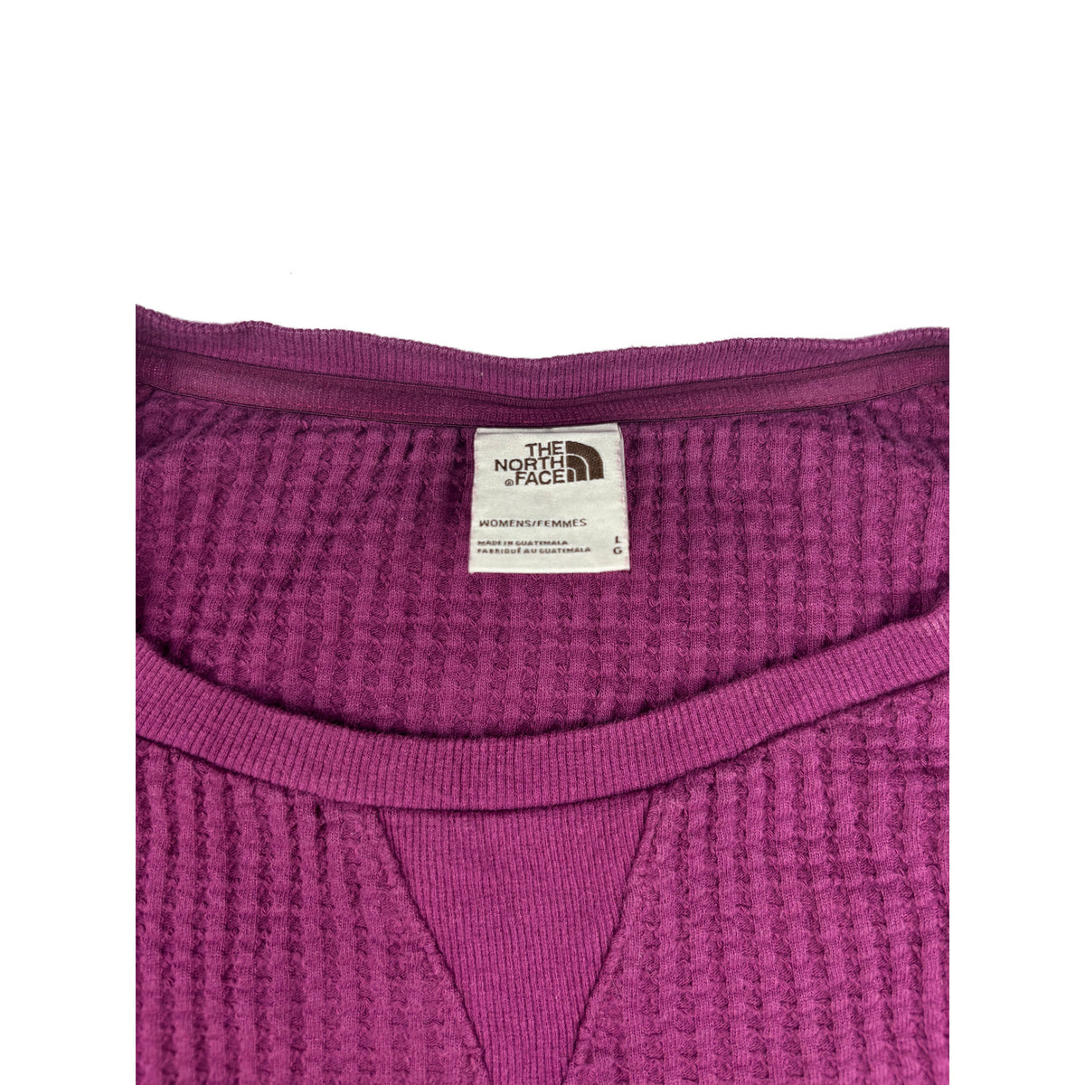 The North Face Waffelstrick Pullover Lila L