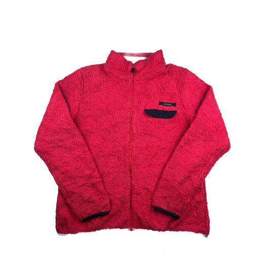 Columbia Vintage Teddy Fleecejacke Pink XL