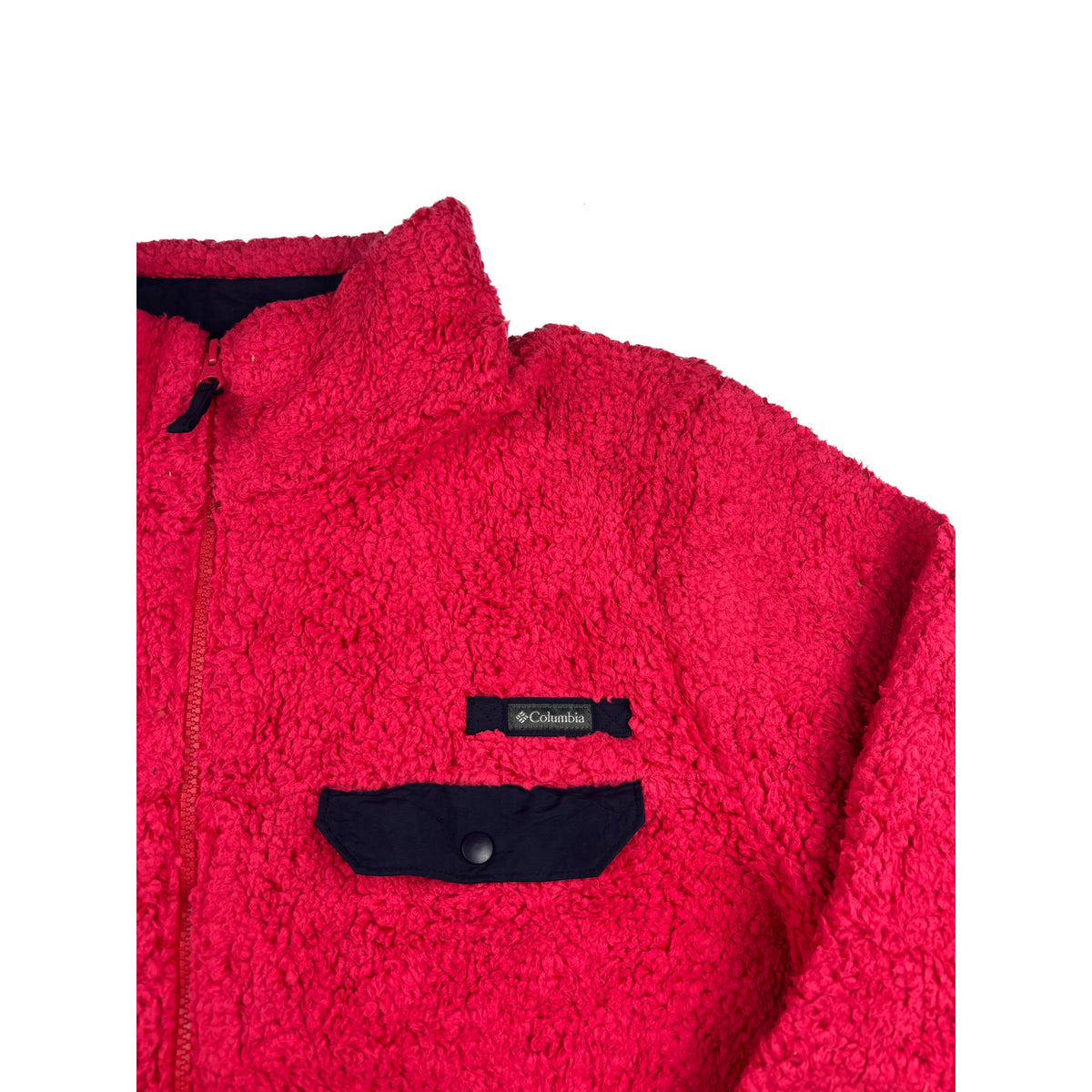 Columbia Vintage Teddy Fleecejacke Pink XL