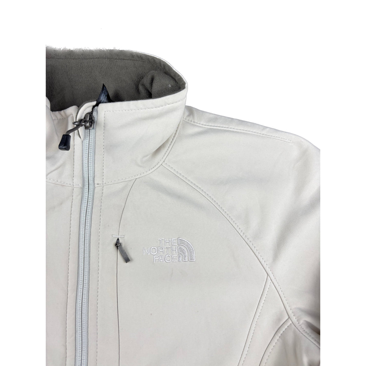 The North Face Apex Bionic Softshelljacke weiß / creme XS