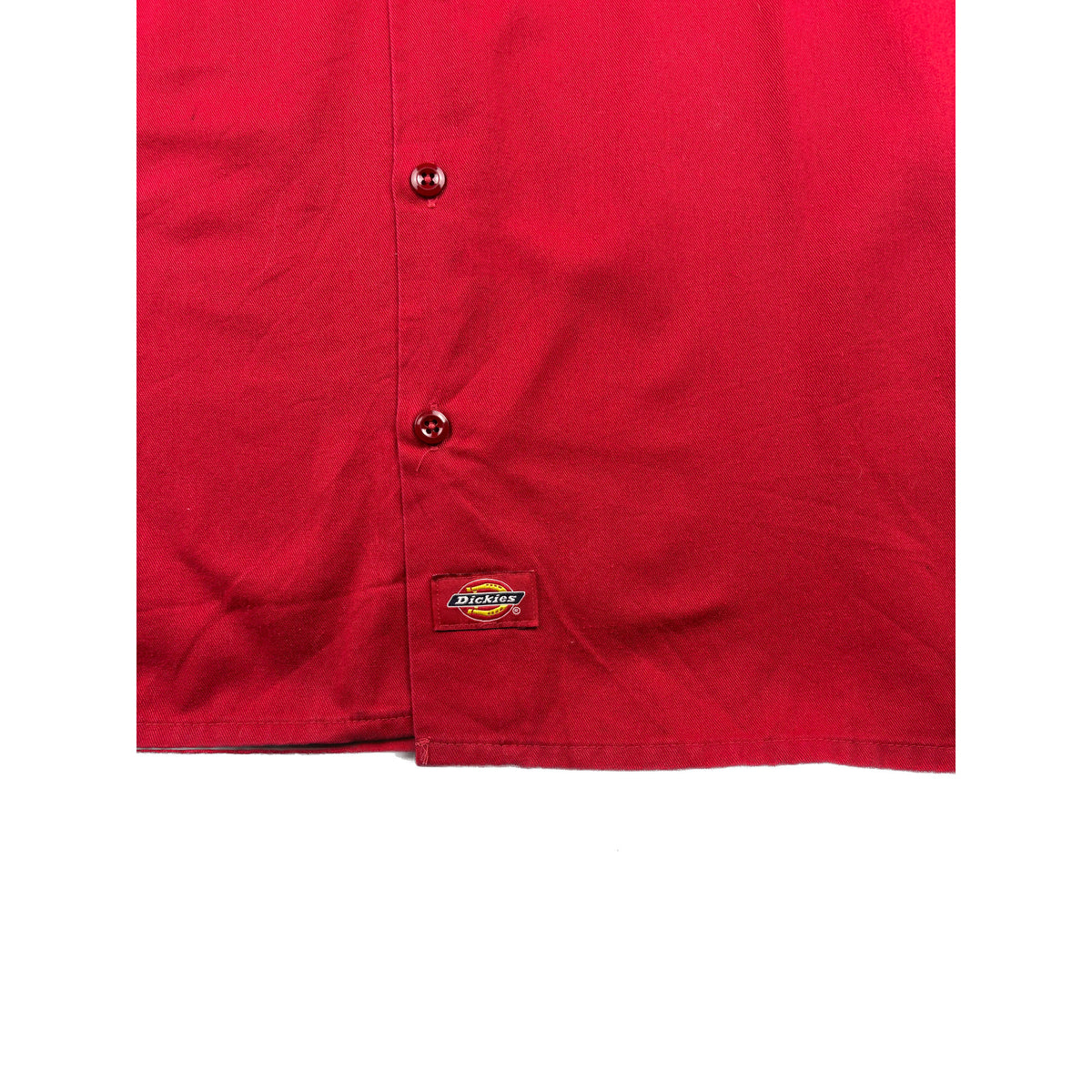 Dickies Vintage Workwear Kurzarmhemd rot L