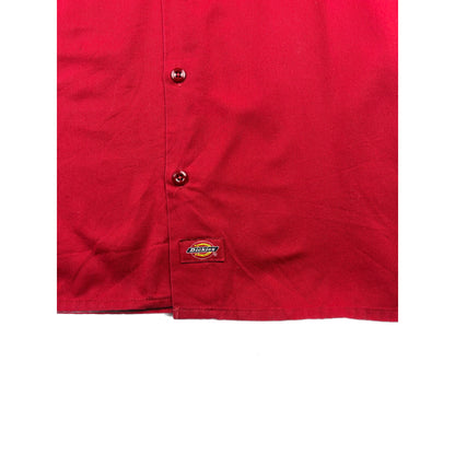 Dickies Vintage Workwear Kurzarmhemd rot L