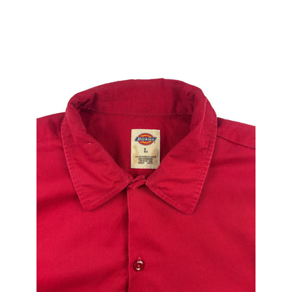 Dickies Vintage Workwear Kurzarmhemd rot L