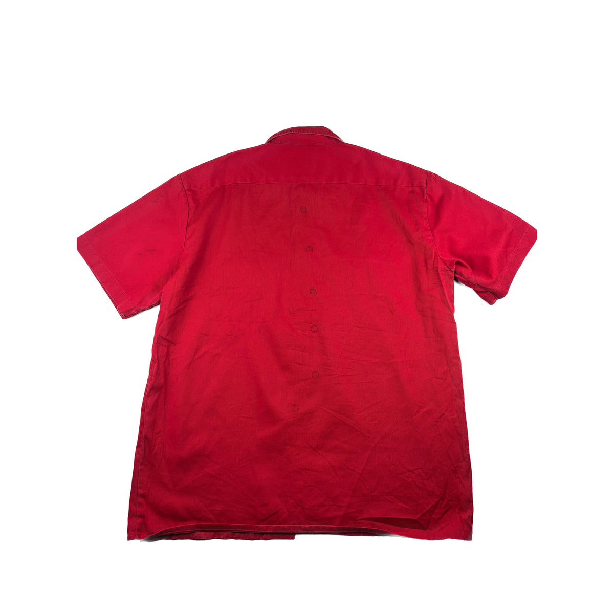 Dickies Vintage Workwear Kurzarmhemd rot L