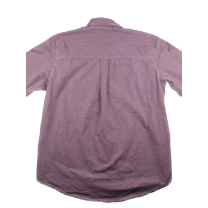 Chaps Button-Down Karohemd rot weiß L Vintage Hemd