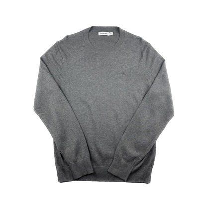 Calvin Klein Feinstrick Pullover grau S Vintage Sweater
