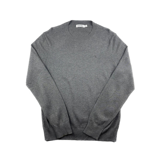 Calvin Klein Feinstrick Pullover grau S Vintage Sweater