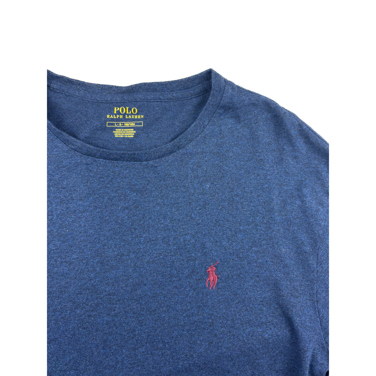 Polo Ralph Lauren Longsleeve shirt dunkelblau L Vintage