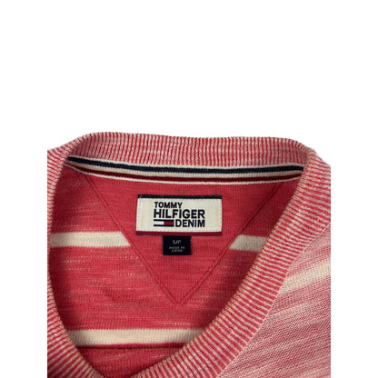 Tommy Hilfiger Striped Strickpullover Bunt gestreift S Vintage Sweater