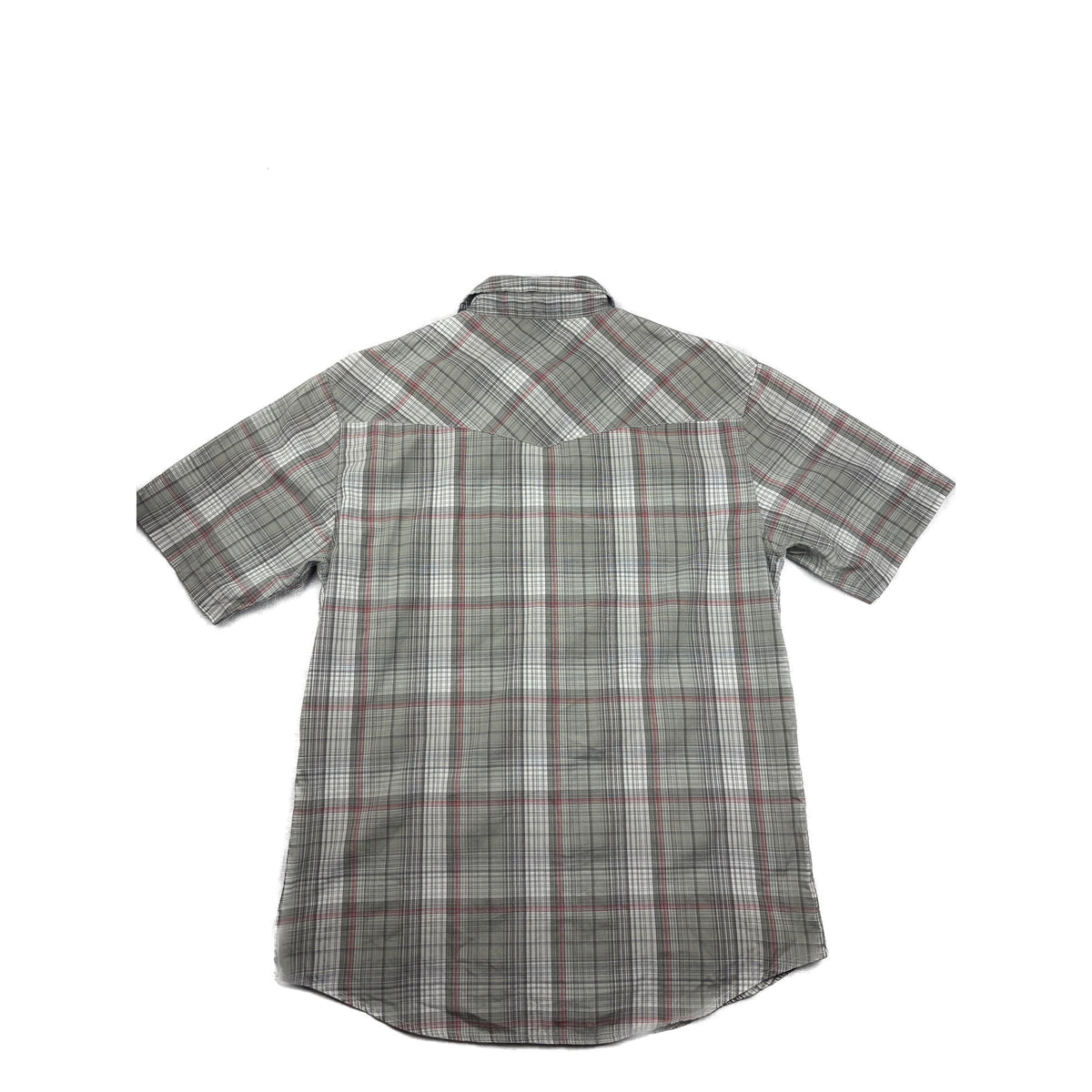 Dickies Western Pattern Kurzarmhemd grau gekreuzt S Workwear Hemd